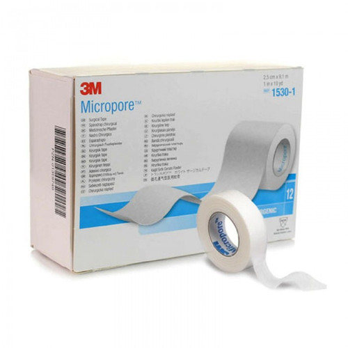 3M Micropore Surgical Tape 1.25cm x 10m (1530-0) - Israeli First Aid