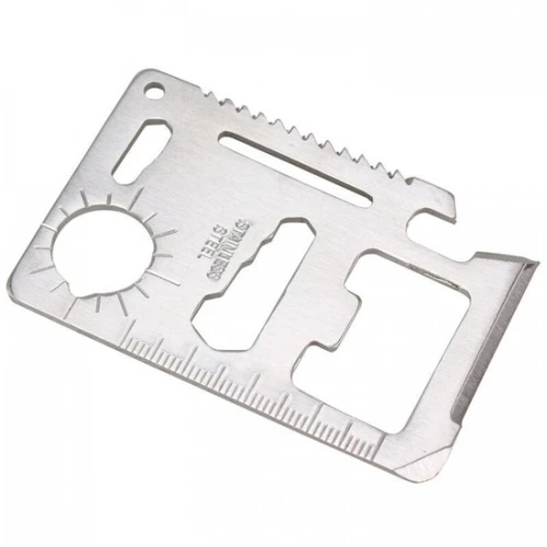 11-in-1 Multitool Survival Card