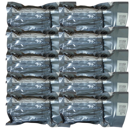 4" Israeli Bandage with Pressure Bar - Lot of 10