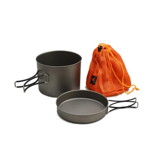 Toaks Titanium 1100ml Pot with Pan - Israeli First Aid