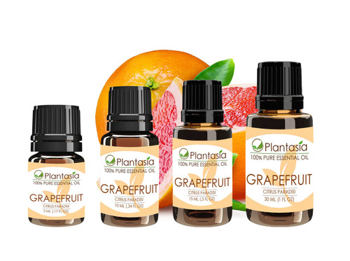 Grapefruit Pink Essential Oil 100% Pure and Natural Aromatherapy by Plantasia