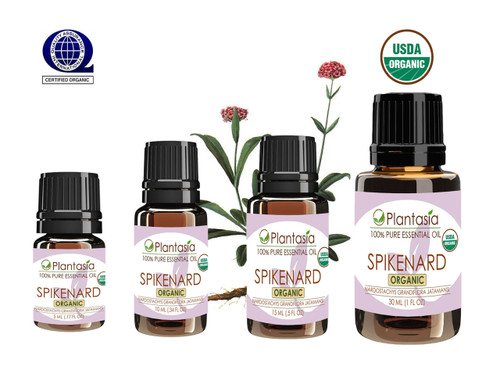 Spikenard Organic Essential Oil 100% Pure and Natural Therapeutic Grade Aromatherapy