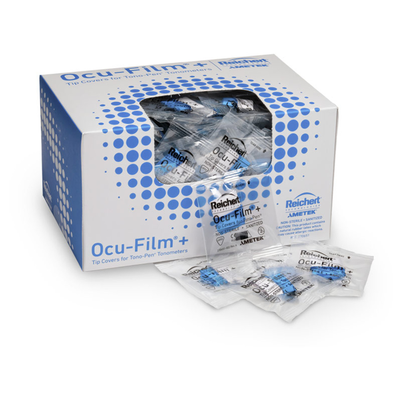 Ocu-Film® + Tip Covers (Box of 150, individually wrapped) by Reichert®
