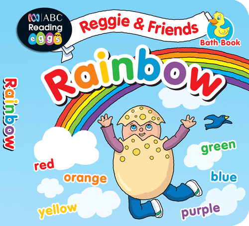 ABC Reading Eggs - Reggie and Friends Bath Books - Rainbow