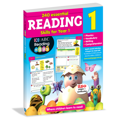 240 Essential Reading Skills for Year 1 Cover