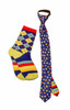 Boys' Bouncing Colors Zipper Necktie and Coordinating Socks
Zipper Necktie - Ages 6-10 / 
Socks - Kid's Medium - Fits Ages 6-9