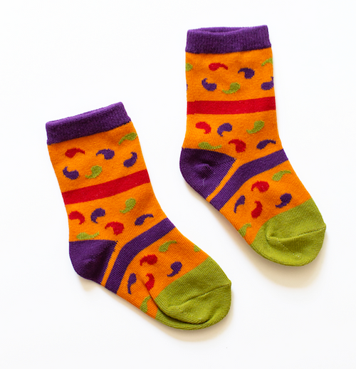 Paisley Sock  - Child XS