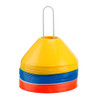 Steeden Cone Markers 6 cm (10 pack) - Red, Yellow, Blue, White