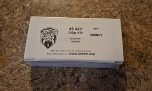NEW 45 ACP 185GR XTP NEW 45 ACP 185GR XTP