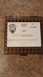NEW 38 SPEC 100CT HARD CASE NEW 38 SPEC 100CT HARD CASE