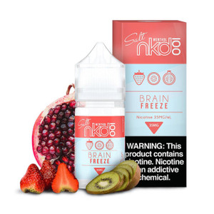 Naked 100 Salt | Brain Freeze/Strawberry Pom Naked 100 Salt | Brain Freeze/Strawberry Pom