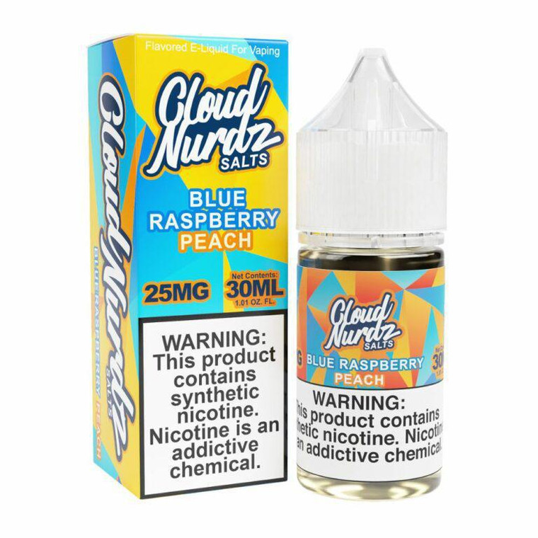 Cloud Nurdz Salts | Peach Blue Raspberry