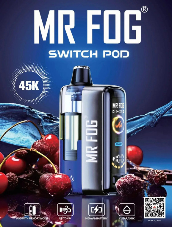 MR FOG SWITCH POD KIT 45K PUFF