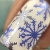 Clear Jelly Stamper Caroling We Will Go! nail stamping plate. Available in the USA at www.lanternandwren.com.
