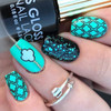 The Geo-Licious nail stamping plate from Clear Jelly Stamper. Available at www.lanternandwren.com.