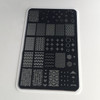 The Geo-Licious nail stamping plate from Clear Jelly Stamper. Available at www.lanternandwren.com.