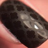 The Geo-Licious nail stamping plate from Clear Jelly Stamper. Available at www.lanternandwren.com.