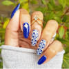 The Geo-Licious nail stamping plate from Clear Jelly Stamper. Available at www.lanternandwren.com.