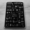 All the Trimmings! nail stamping plate by Clear Jelly Stamper. Available in the USA at www.lanternandwren.com