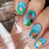 Treasures of the Sea nail stamping plate by Clear Jelly Stamper. Available in the USA at www.lanternandwren.com