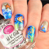 Treasures of the Sea nail stamping plate by Clear Jelly Stamper. Available in the USA at www.lanternandwren.com