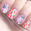 Easter 2 nail stamping plate by Clear Jelly Stamper, available at www.lanternandwren.com.