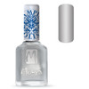 Moyra SP08 silver nail stamping polish. Available at www.lanternandwren.com.