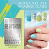 Moyra Summertime stamping plate, #26. Available at www.lanternandwren.com.
