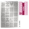Moyra Filigree stamping plate, #52. Available at www.lanternandwren.com.