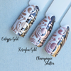 Roseglow Gold stamping nail polish from Hit the Bottle!  Free USA shipping available.