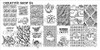 Creative Shop Stamping Plate 84.  Available at www.lanternandwren.com.