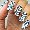Joy to the World Christmas nail stamping plate by Lantern & Wren. Available exclusively at www.lanternandwren.com.