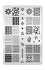 Uber Chic Collection 28 nail stamping plates, available at www.lanternandwren.com.