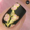 Secret Garden - UberChic Nail Stamping Plate, available at www.lanternandwren.com.