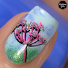 Secret Garden - UberChic Nail Stamping Plate, available at www.lanternandwren.com.