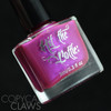 Fuschia Predictions stamping nail polish from Hit the Bottle!  Free USA shipping available.