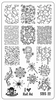 Sugar Bubbles SBS-22 nail stamping plate. Available at www.lanternandwren.com.