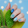 Crazy Plant Lady nail stamping plate by Clear Jelly Stamper, available at www.lanternandwren.com.