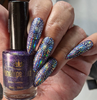 Penelope Luz nail polish Amethyst. Available at www.lanternandwren.com.