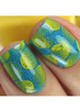Get to the Point nail art stamping plate by Uber Chic. Available at www.lanternandwren.com.