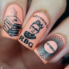 Notorious, RBG Lantern & Wren nail stamp plate, available at www.lanternandwren.com.