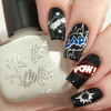 Saturday Morning Fun nail stamping plate by Lantern & Wren. Available exclusively at www.lanternandwren.com.