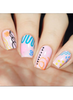 Uber Chic Texture-Licious 04 nail stamping plate. www.lanternandwren.com
