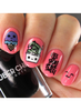 We All Scream For Ice Cream - UberChic Nail Stamping Plate