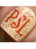 Hello Fall & Pumpkin Spice 02 fall nail stamping plate, available at www.lanternandwren.com.