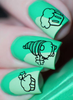 St. Patrick's Day 5 Uber Mini Nail Stamp Plate by Uber Chic, available at www.lanternandwren.com.