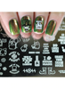 St. Patrick's Day 5 Uber Mini Nail Stamp Plate by Uber Chic, available at www.lanternandwren.com.