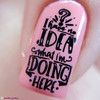 Ew, People nail stamping plate by Lantern & Wren. Available exclusively at www.lanternandwren.com.