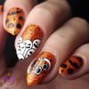 Halloween 2021 nail stamping plate by Lantern & Wren. Available exclusively at www.lanternandwren.com.