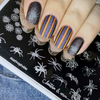 Arachnophobia - Nail Stamping Plate 